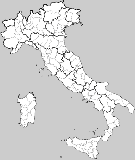 cartina Italia