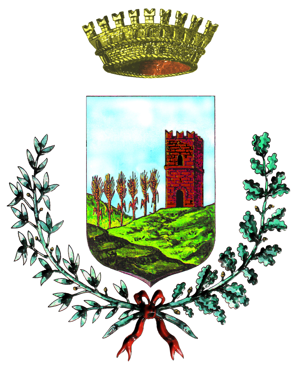 stemma del comune di CAMPOFELICE DI ROCCELLA