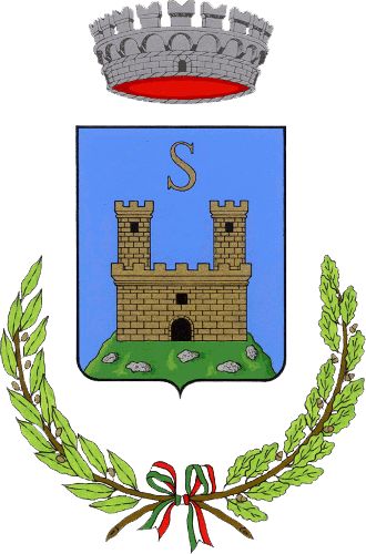 stemma del comune di CASTEL DI SASSO