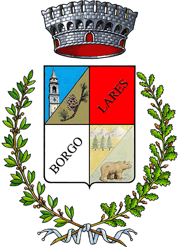 stemma del comune di BORGO LARES