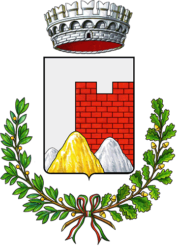 stemma del comune di MONTECALVO IN FOGLIA