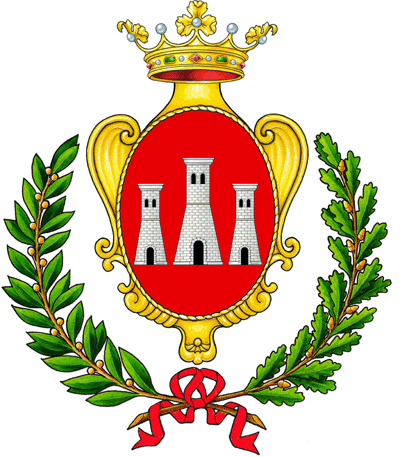 stemma del comune di ROCCA D'EVANDRO