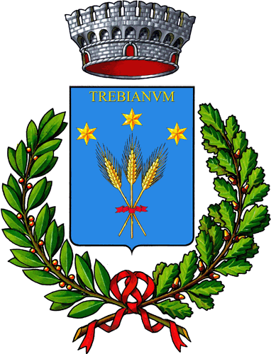 stemma del comune di TRIBIANO