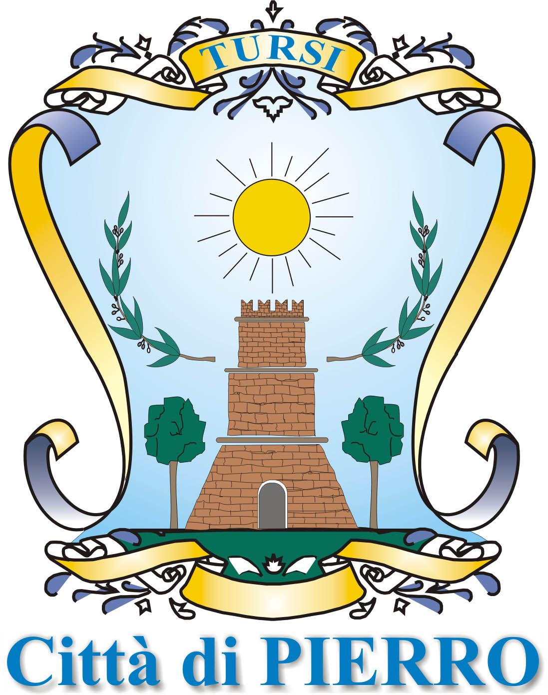 stemma del comune di TURSI