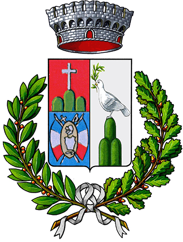 stemma del comune di MONTESCUDO-MONTE COLOMBO