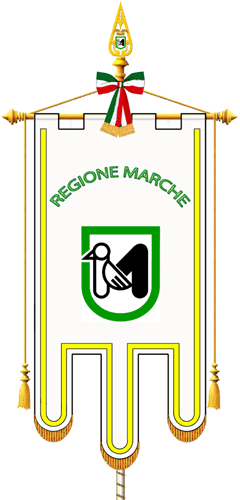 gonfalone della Regione Marche