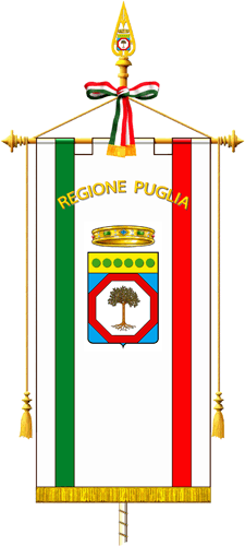 gonfalone della Regione Puglia
