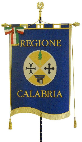 gonfalone della Regione di Calabria
