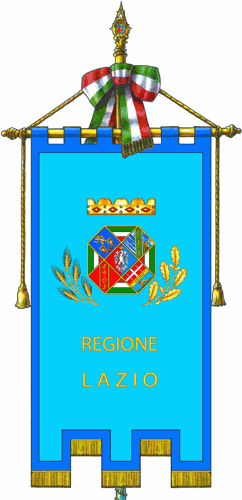 gonfalone della Regione Lazio