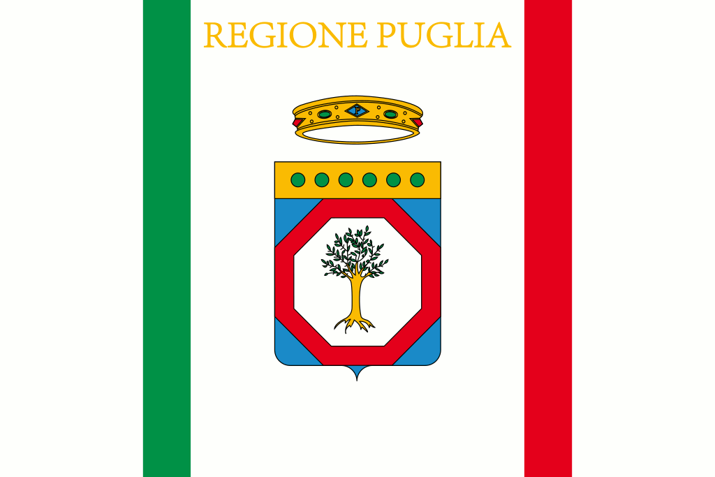bandiera della Regione di Puglia