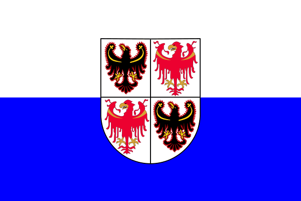 bandiera della Regione Trentino Alto Adige
