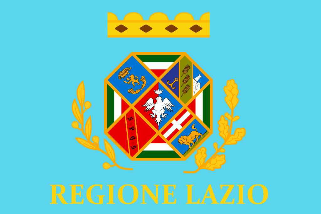 bandiera della Regione Lazio
