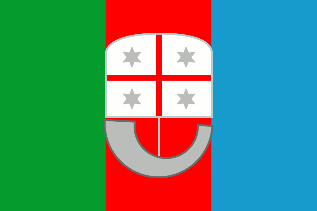 bandiera della Regione di Liguria