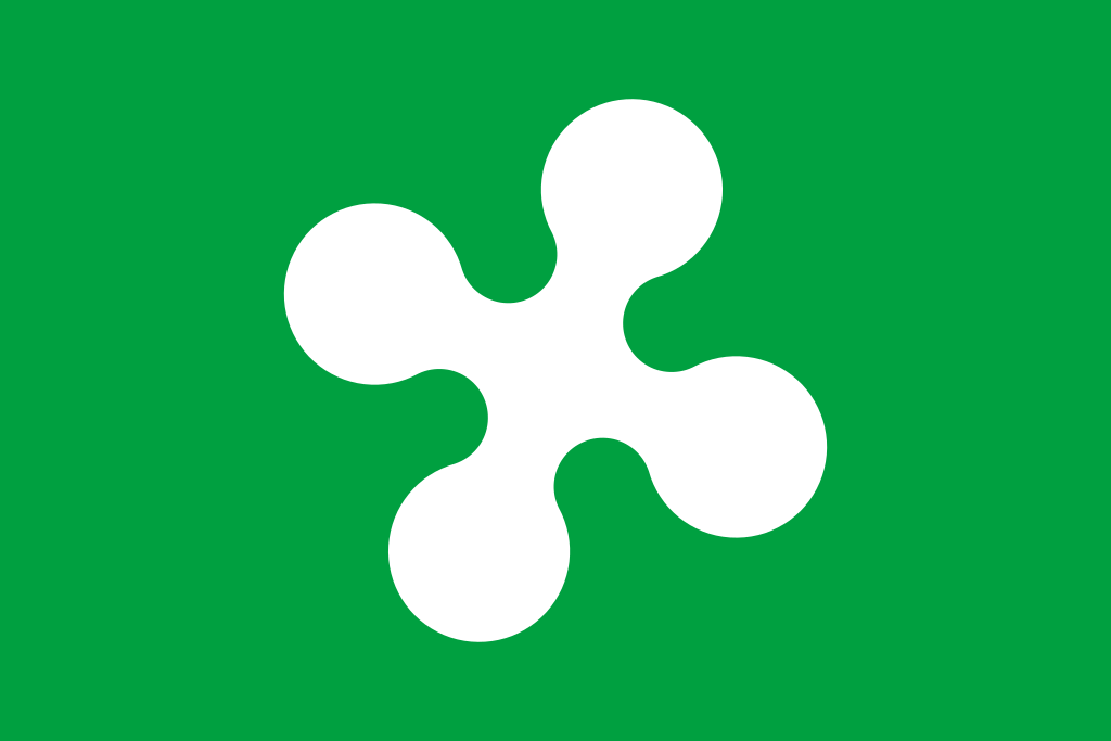 bandiera della Regione di Lombardia