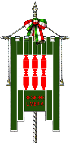 gonfalone regione Umbria